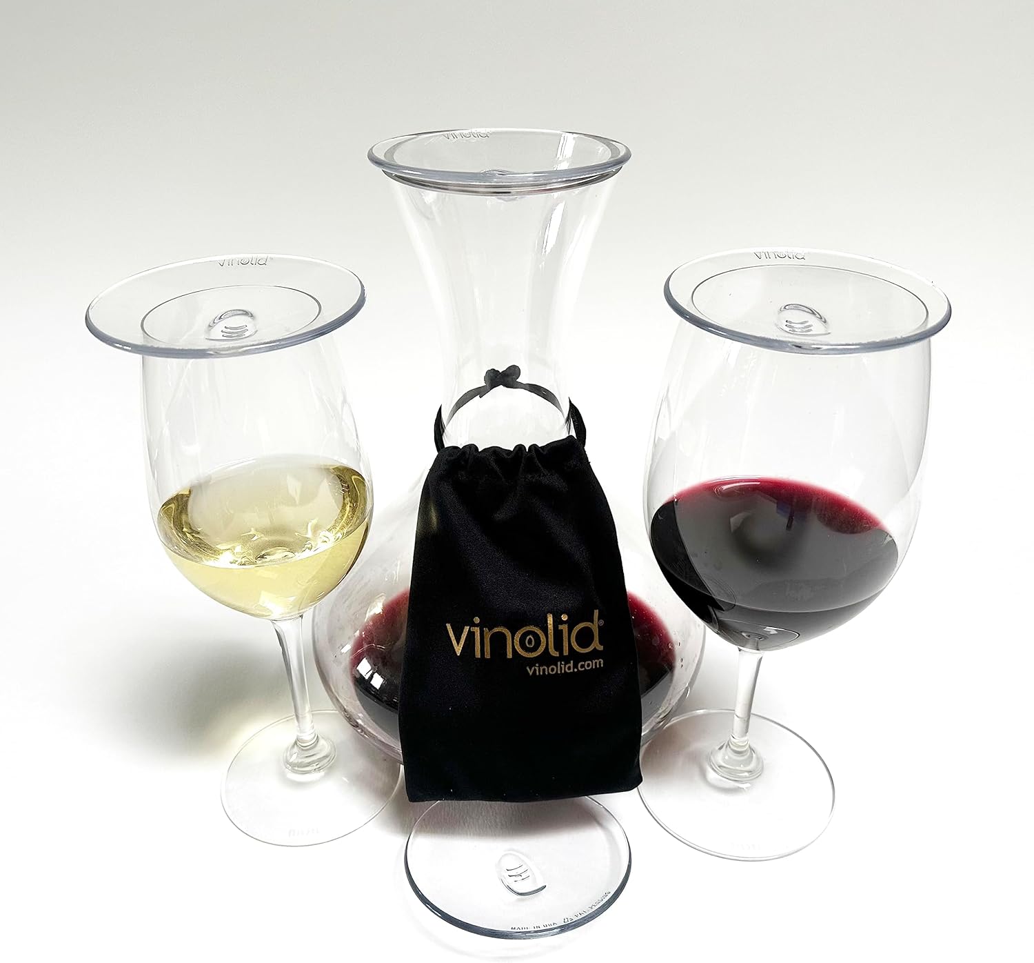 Wine Glass Cover - 4 Pack