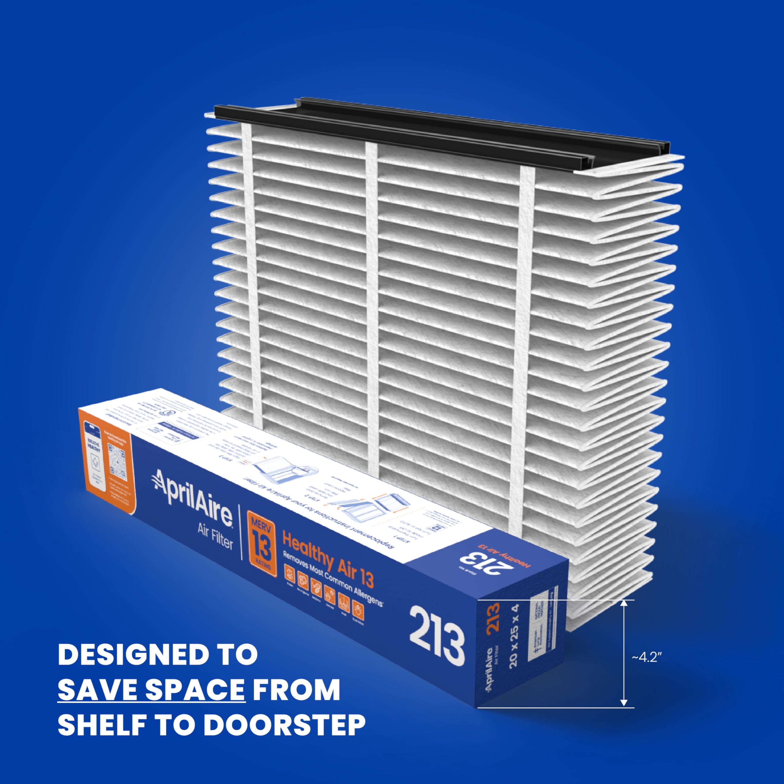 AprilAire Furnace Filter - MERV 13, Allergy Protection -11