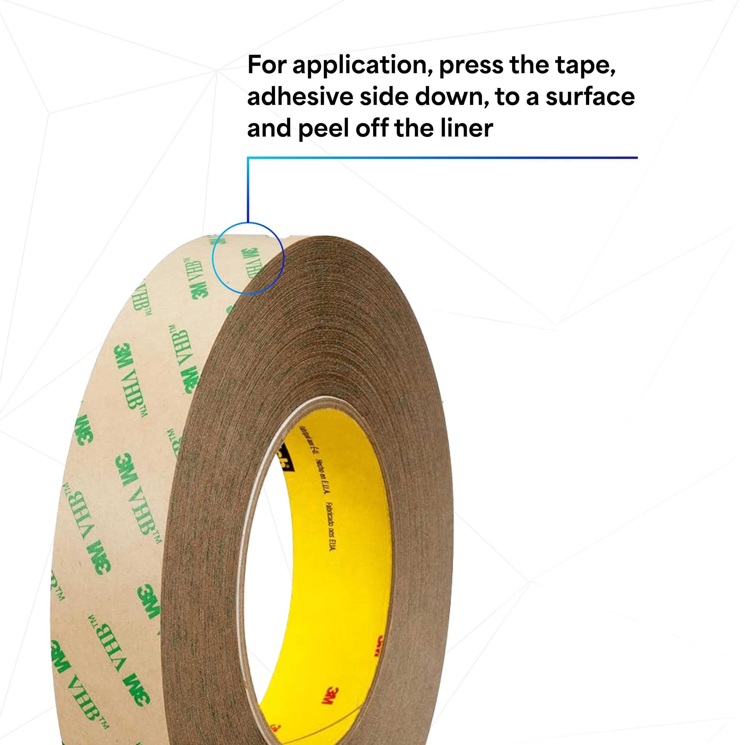 TapeCase - Cinta adhesiva de transferencia (12 x 12 – 6 – 468 MP, 30,5 x 30,5 cm)