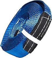 Vista 11 de Correa de remolque de 2" X 20', 6.5 toneladas, cuerda de poliéster Hi-Gear de 2 bucles, 14,000 libras, para remolque y recuperación de Alfa Wheels