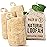 CraftsOfEgypt Natural Loofah Sponge - Egyptian Luffa Body Scrubber Pack of 3 for Men & Women, Natural Bath & Shower Loofah Exfoliator, All Natural Loofah Sponges for Face Back & Body, 6 x 6