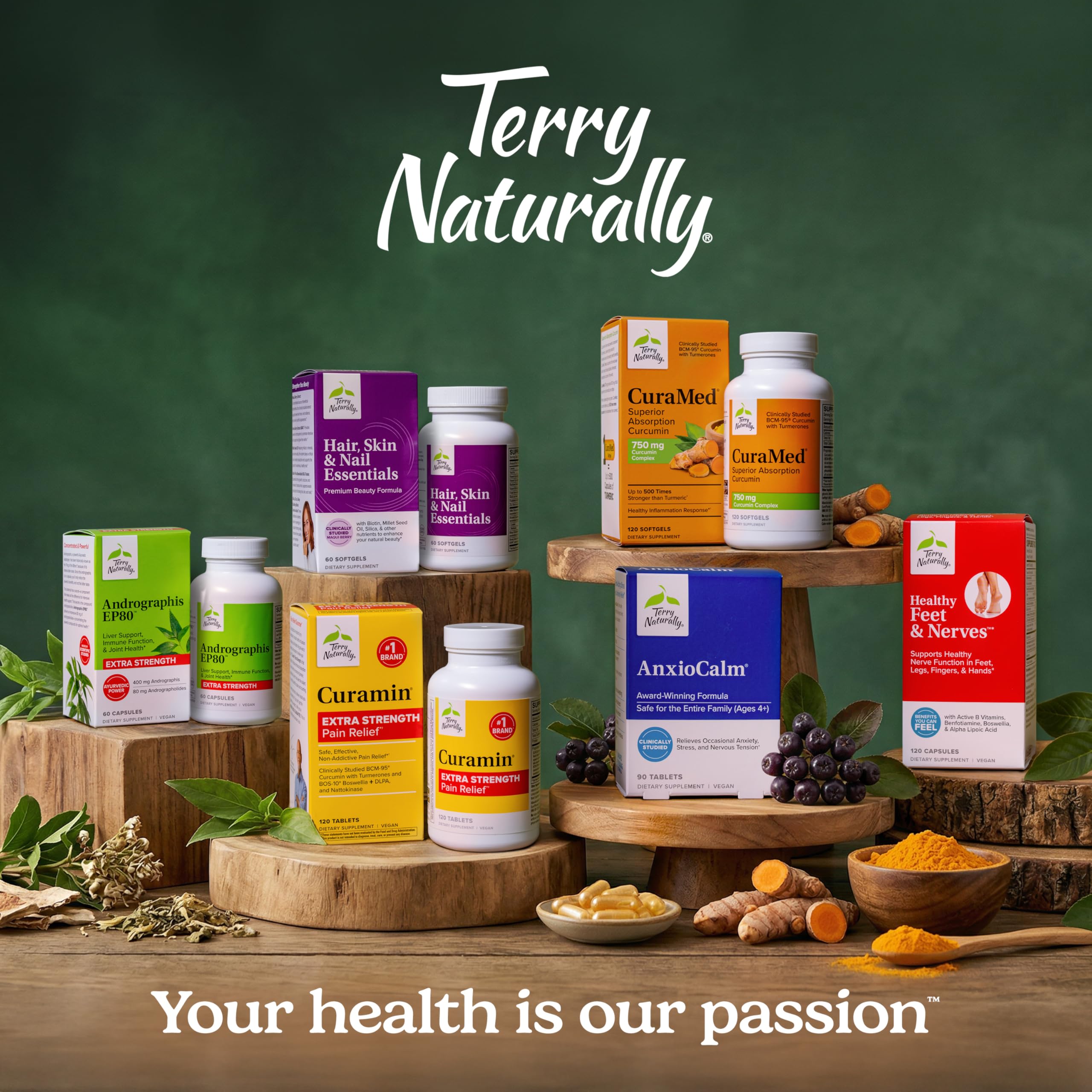 Terry Naturally Curamed Aiguë Pain Relief – 60 gels liquides – avec curcumine Bcm-95 et Boswellia – petit, facile à avaler, dissolution rapide – sans OGM – 30 portions 60 pièces (Lot de 1)
