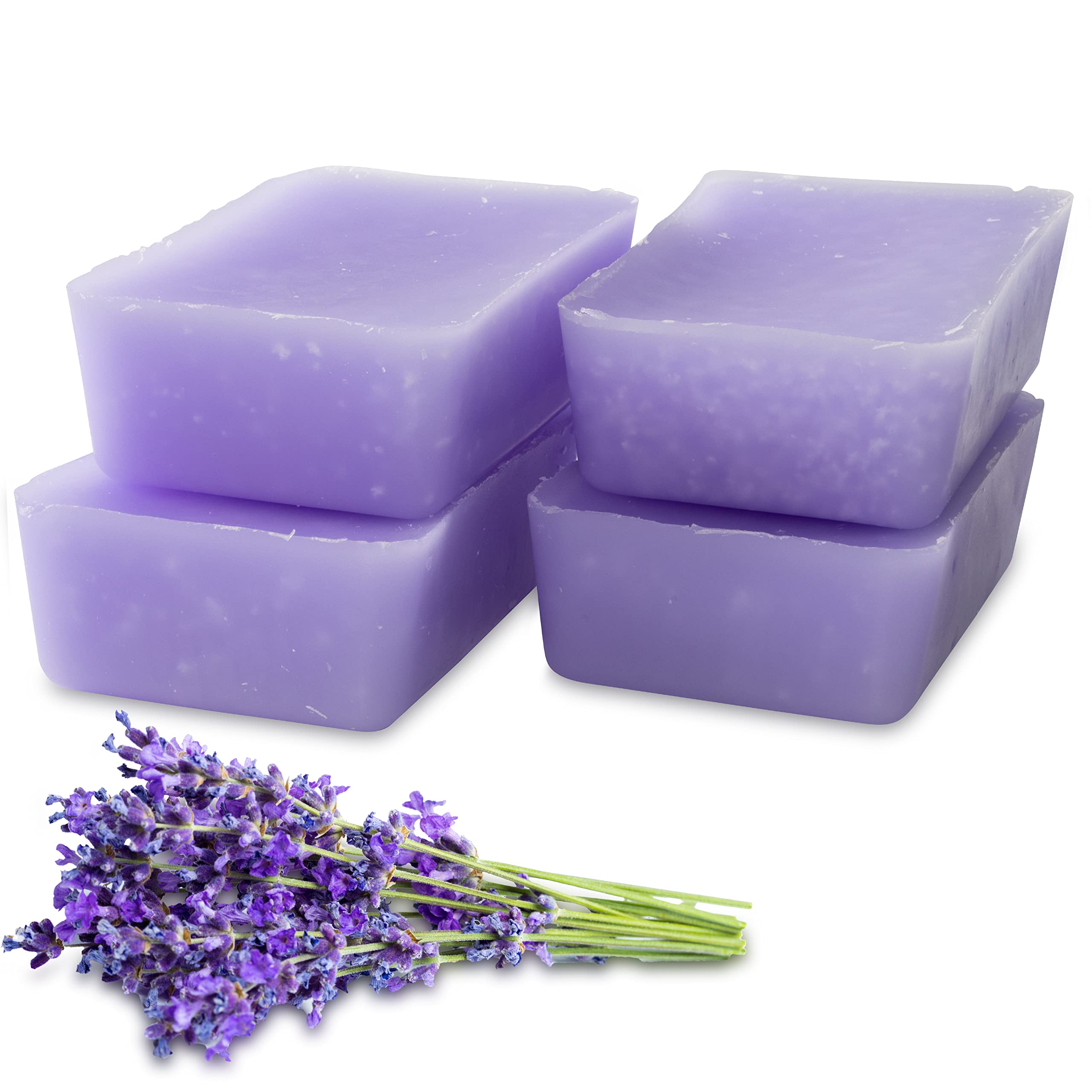 Kosmetex Wellness-Paraffinbad Lavender Lavendel – Paraffin-Entspannungsbad für Hände und Füße – Paraffinwachs – Paraffin-Block für Wachserwärmer (4x 500ml)