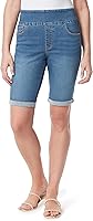 Vista 1 de Bandolino Womens Theadora Tummy Toner Pull on Bermuda Short Standard