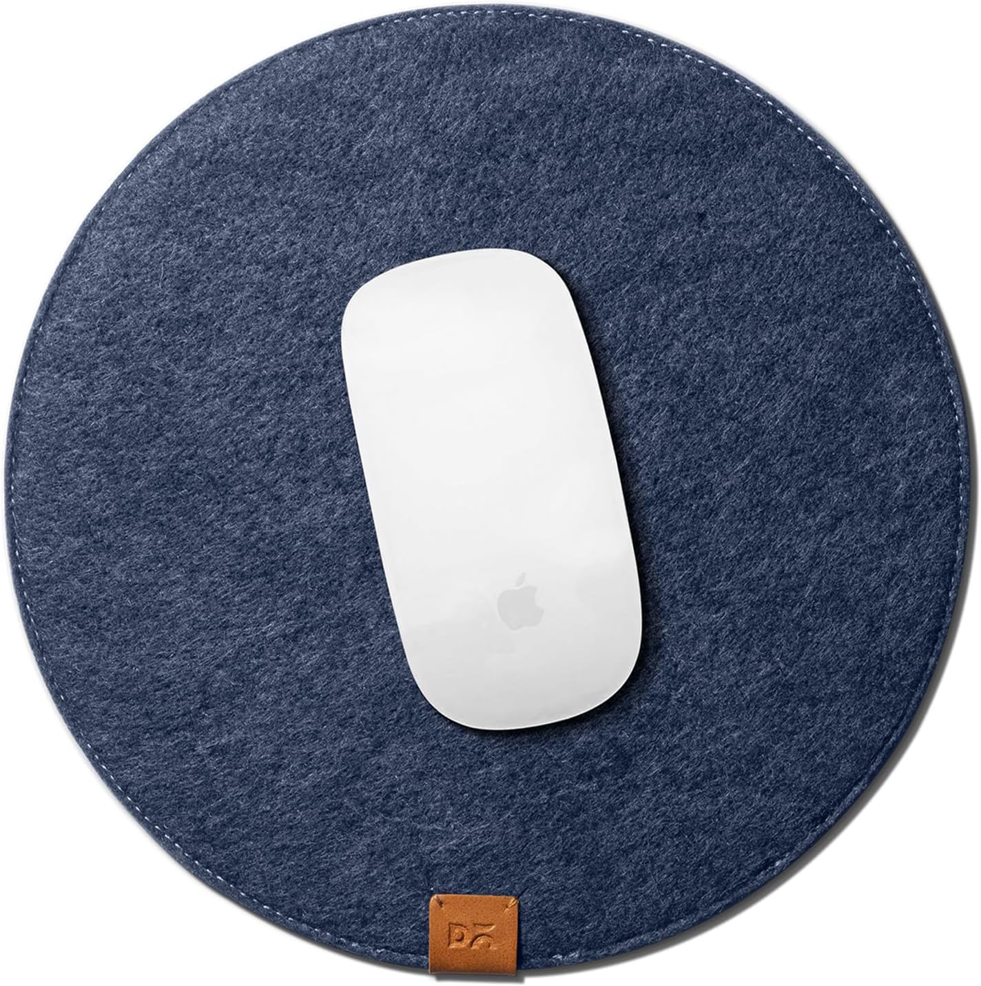 Orb Mouse Pad | Extended for Laptop, for PC, and Wireless Mouse | Large Vegan Leather Finish for Home, Office, Gaming (Blue)