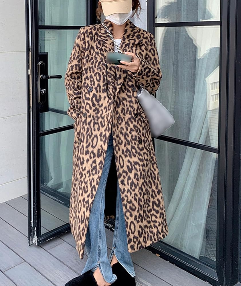 【fenon】 leopard long trench coat 81rPuKuntjL._AC_UY1000_.jpg