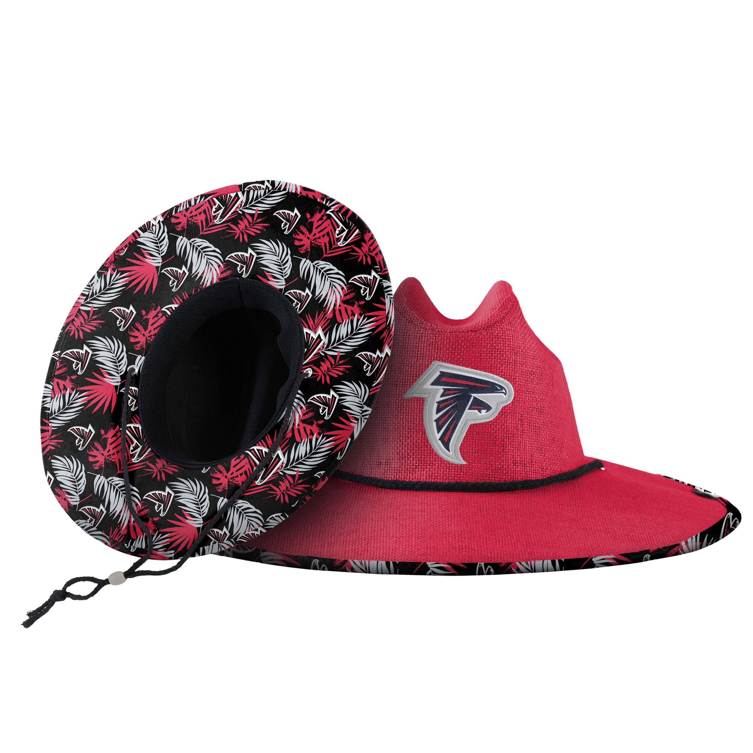 FOCO Atlanta Falcons NFL Team Color Straw Hat