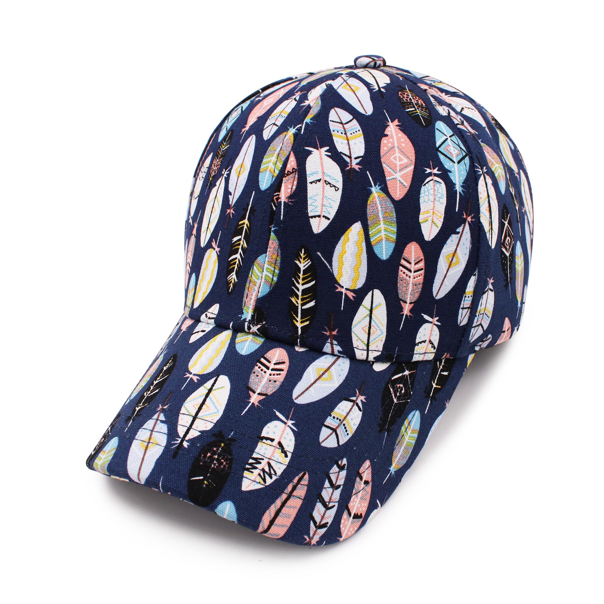 VRITRAZ Stylish Sun Protection Baseball Caps for Girls and Womens, Summer caps, Sports caps for Girls with Adustable Strap (Blue2) 1