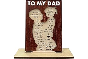 Dad Birthday Gifts from Daughter, I Know it's not easy for a...