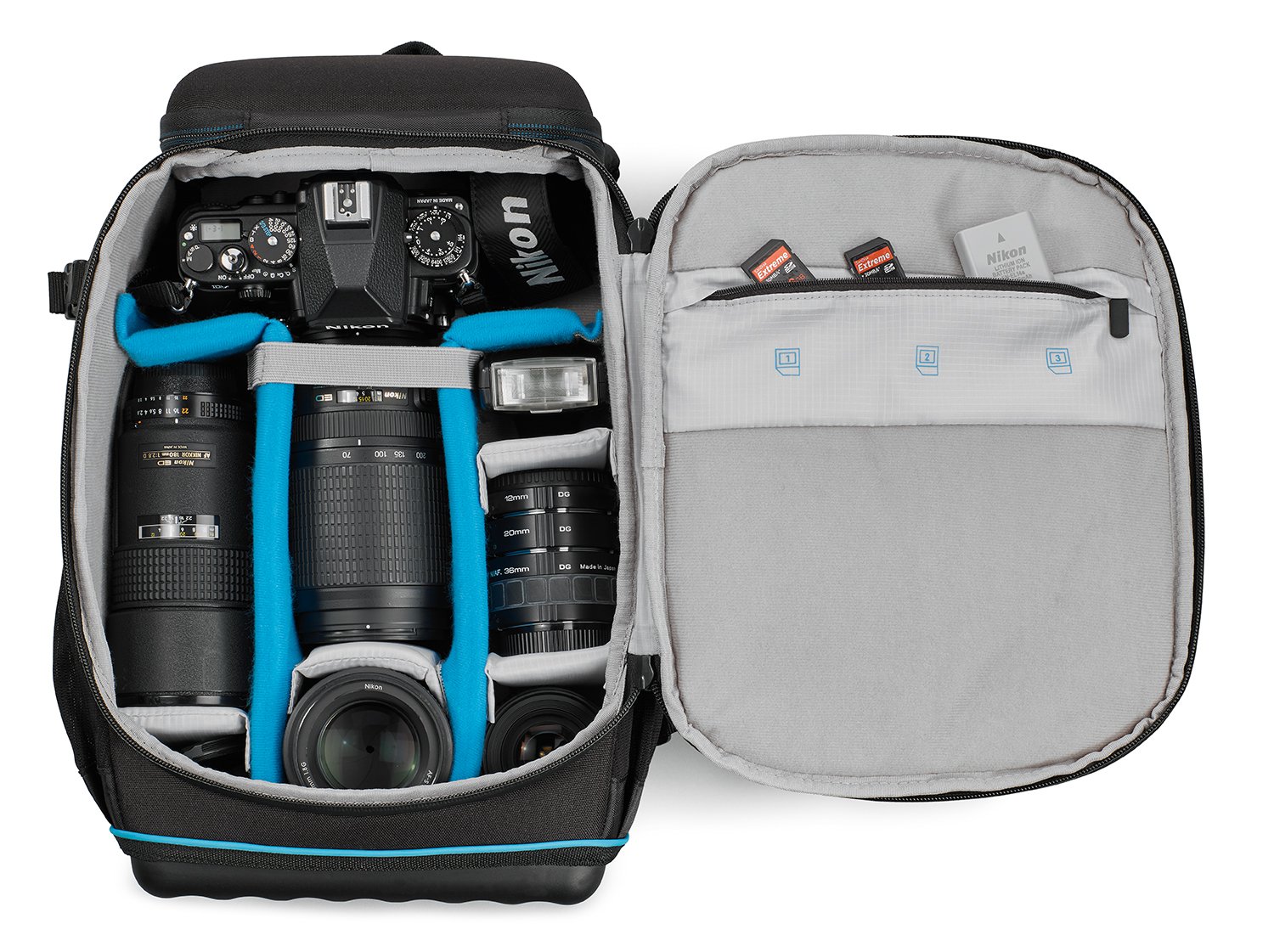 Sac à Dos Photo Cullmann Peru 200+ – Pour Appareil DSLR/CSC – 22x30x12,5 Cm – Étanche Et Confortable - 7