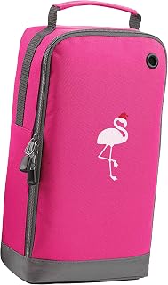 Flox Creative Sports Shoe Bag Pink Flamingo Santa
