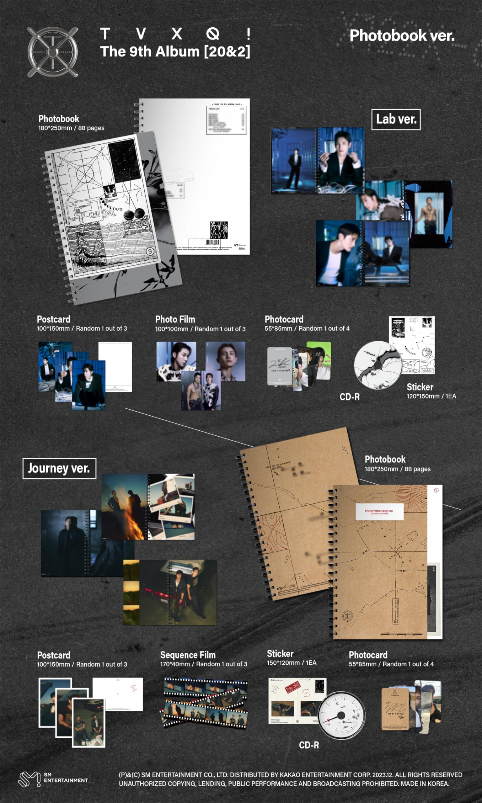 Amazon.com: TVXQ! 20&2 9th Album Contents+Photocard+Tracking