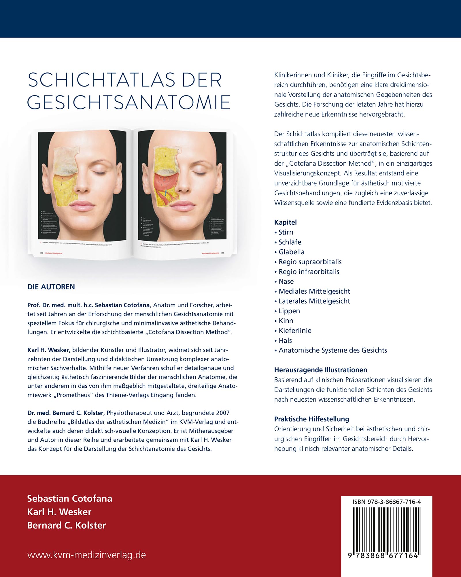 Schichtatlas der Gesichtsanatomie