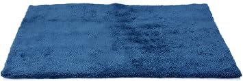 Maxshine 500GSM Edgeless Microfiber Towel for Car Detailing - Blue, 16x24 (40x60cm), High-Absorbency & Ultra-Soft for Car Detailing & Polishing