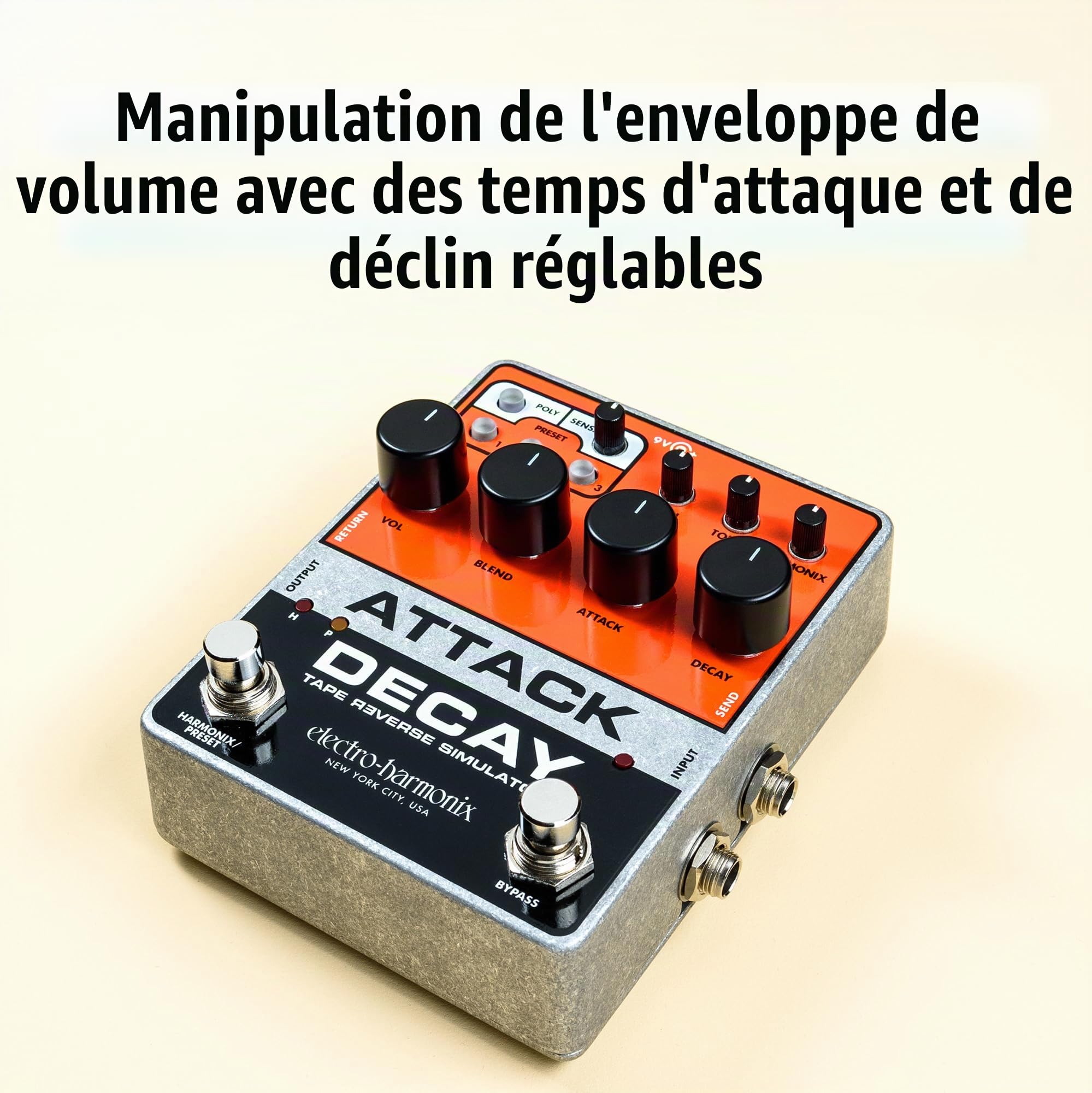 Electro Harmonix Attack Decay - Effet pour Guitares