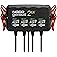 NOCO GENIUS2X4: 8A 4-Bank Smart Battery Charger (2A/Bank) - 6V/12V Automatic Maintainer, Trickle Charger & Desulfator with Ov