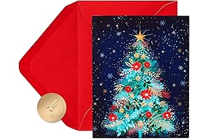 Christmas Cards Papyrus Boxed with Envelopes, Merry and Bright