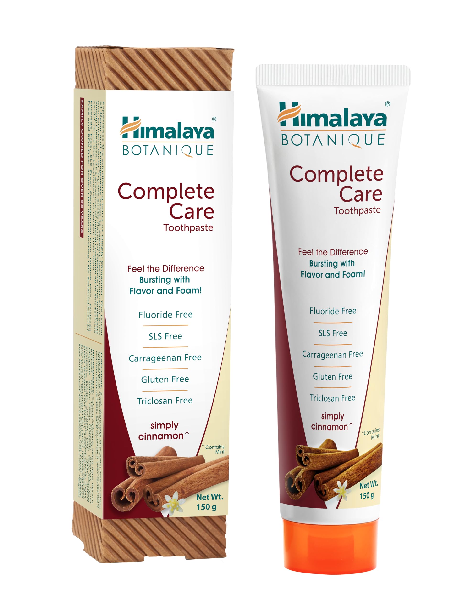 Himalaya Botanique Complete Care Toothpaste - Simply Cinnamon