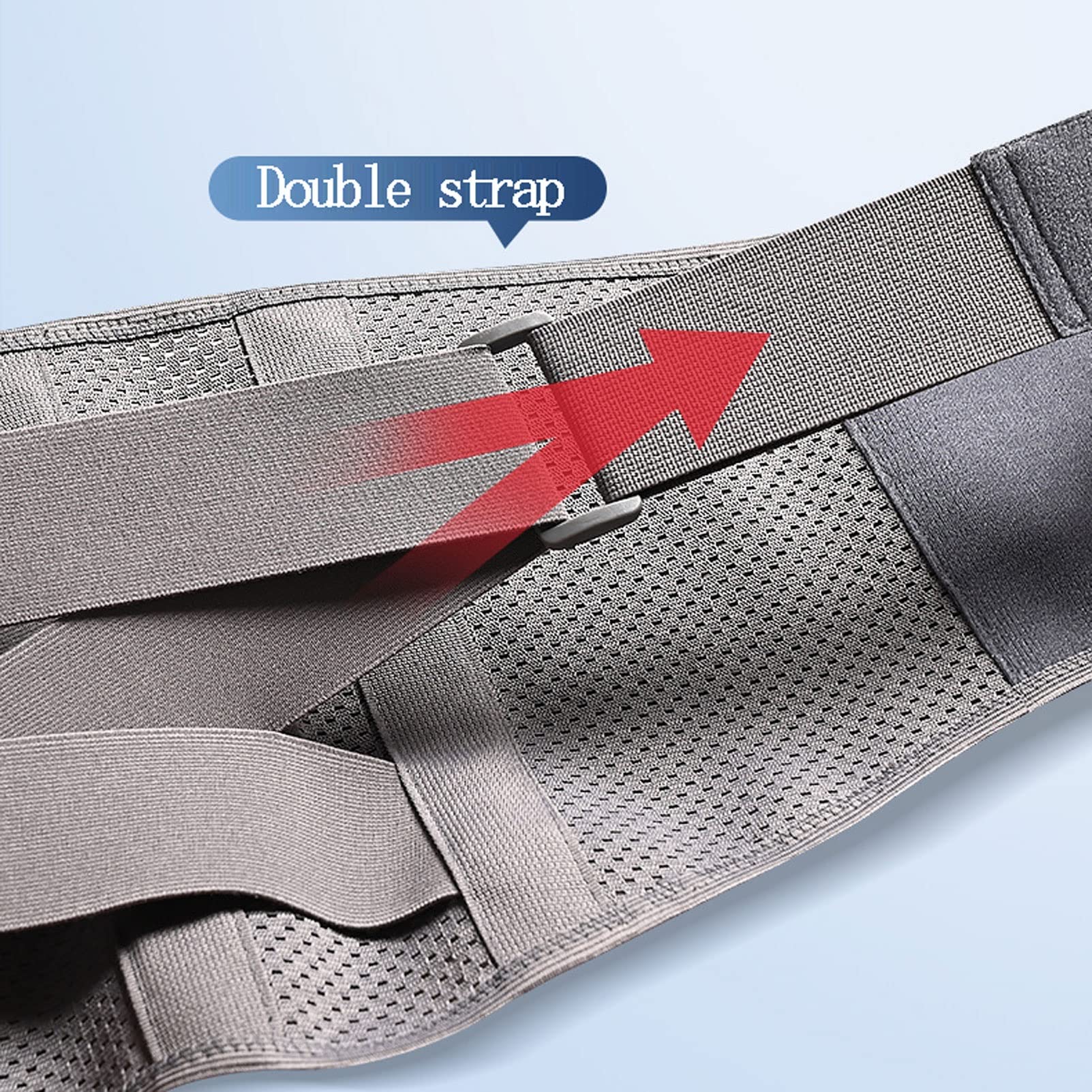 Pas Lędźwiowo-lędźwiowy Orteza Kręgosłupa Lędźwiowo-krzyżowego Ergonomiczny Kształt I Oddychający Materiał Ulga W Bólu Dolnej Części Pleców Bardzo Szeroki support (Size : L)