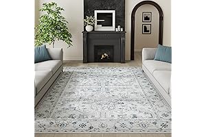 jinchan 10x12 Area Rug: Vintage Charm for Your Living Space