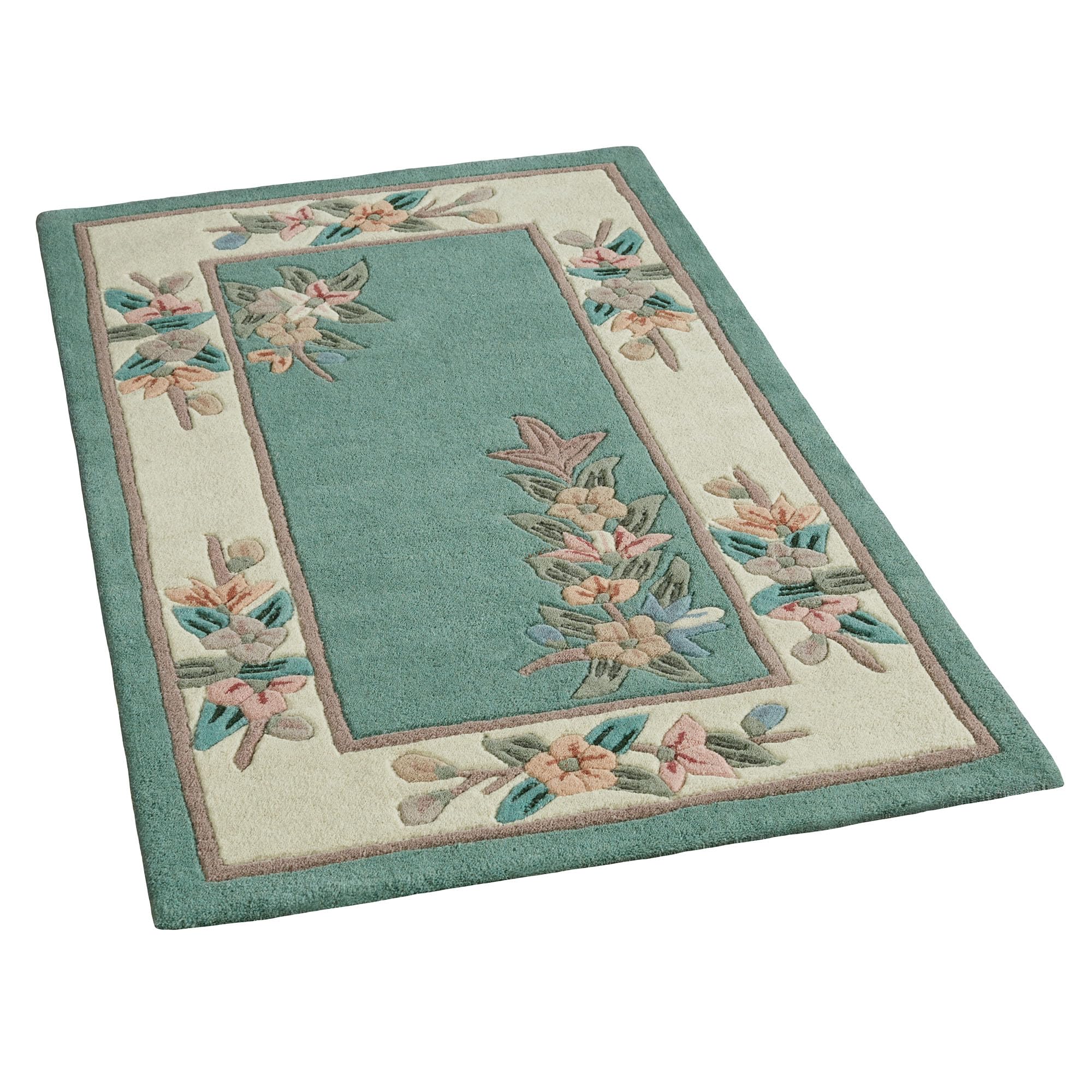 ★von★② Amazon.com: Touch of Class Elegant Corner Floral II Area Rug