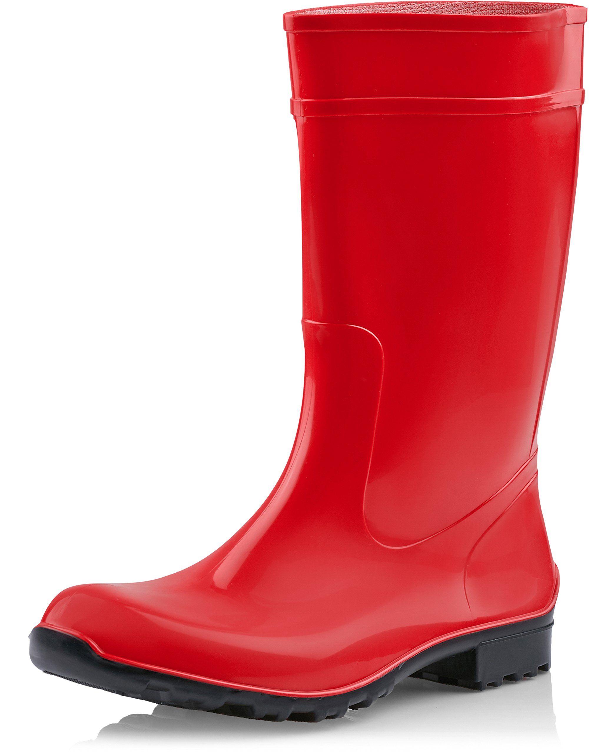 Ladeheid Damen Gummistiefel 100% Wasserdticht Regenstiefel Damen LA-967
