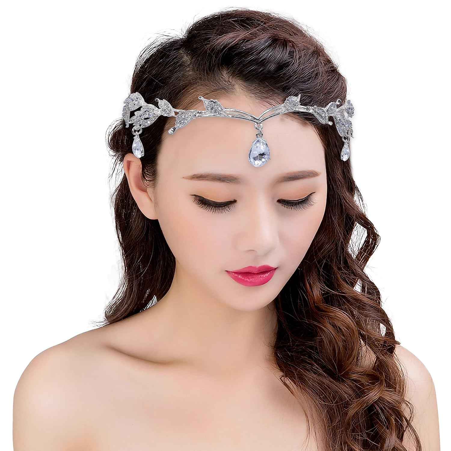 Forehead bridal headpiece Clearance