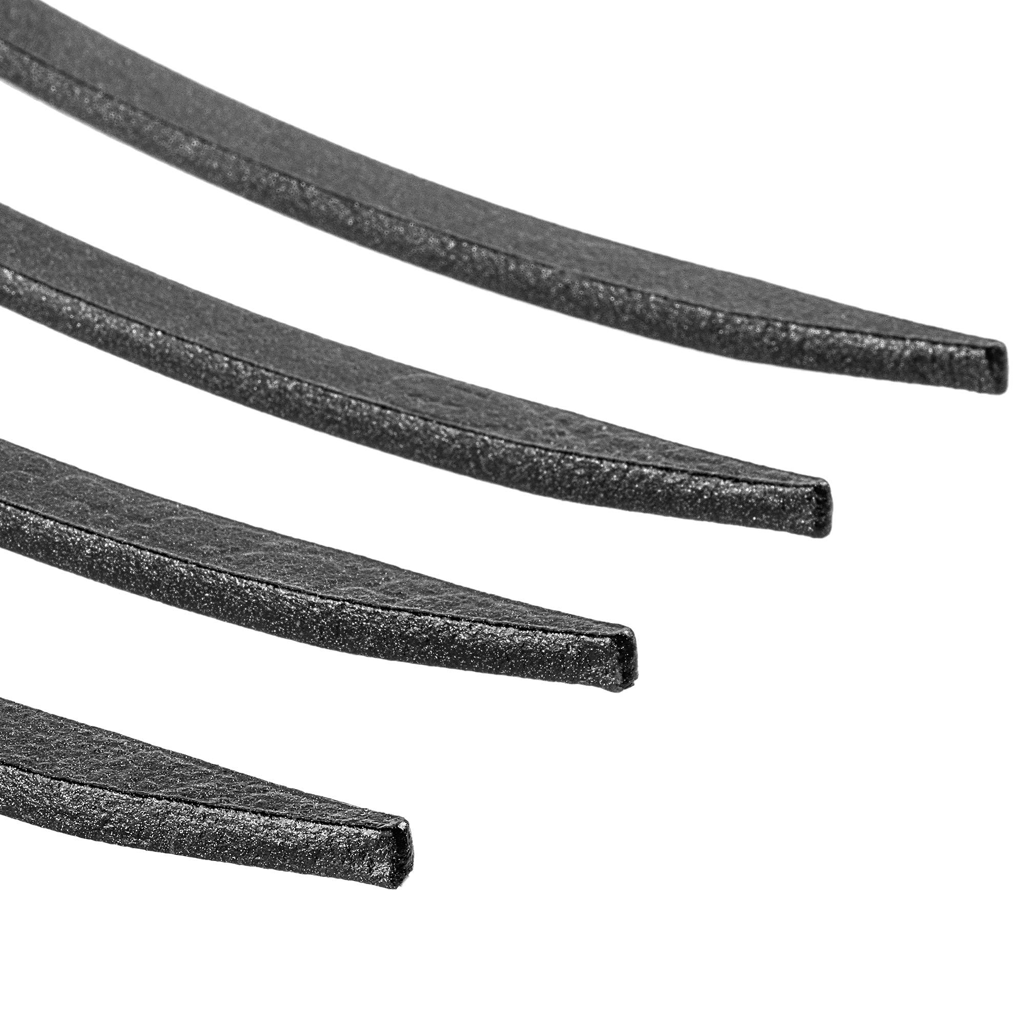 KADAX Fourche de jardin pour creuser et ameublir - Fourche à creuser et à desserrer - Fourche à creuser sans manche - Fourche à foin légère - Fourche à bêche - Noir - 4 dents