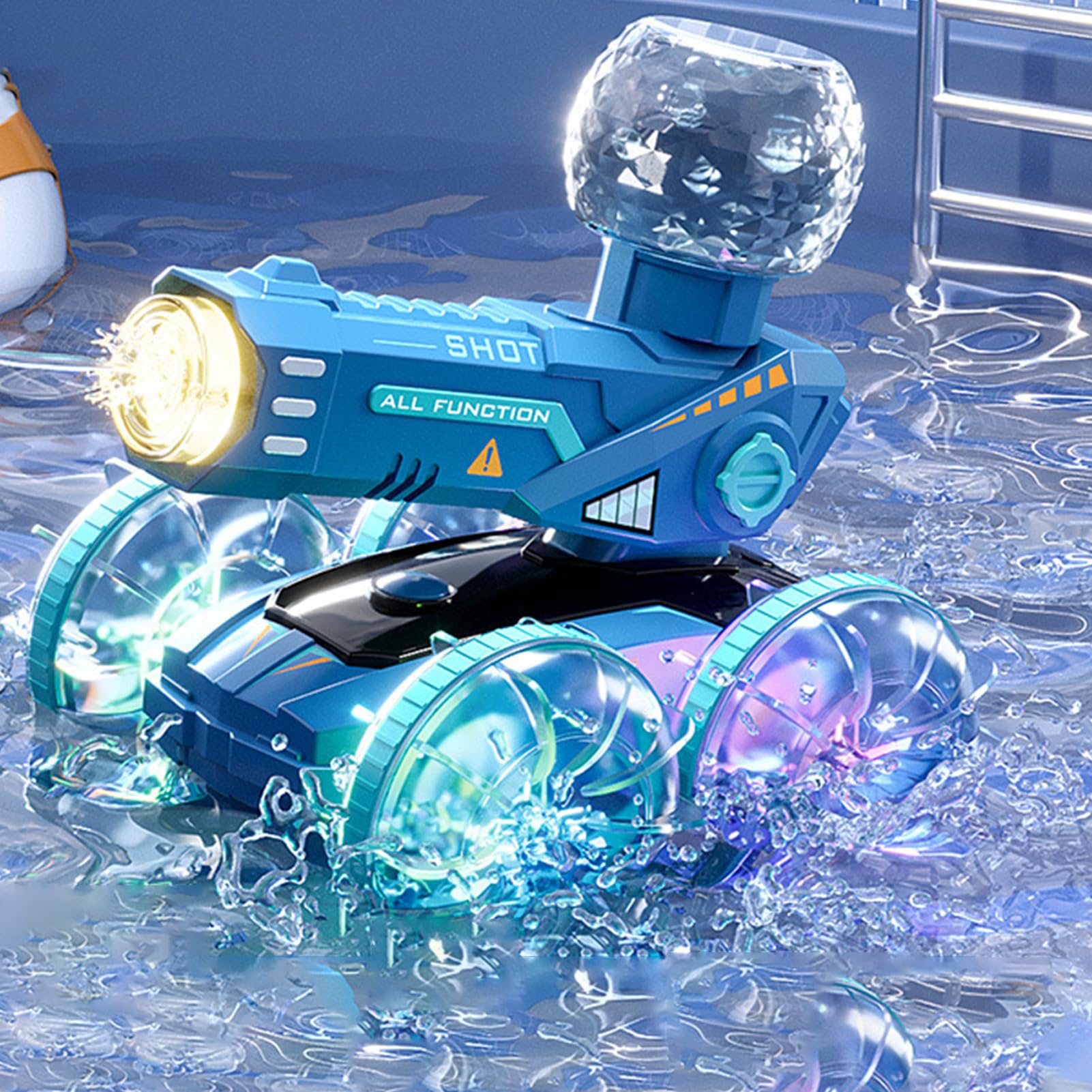 Camión RC Velocidad Ajustable Rociador de Agua de Largo Alcance Multiuso