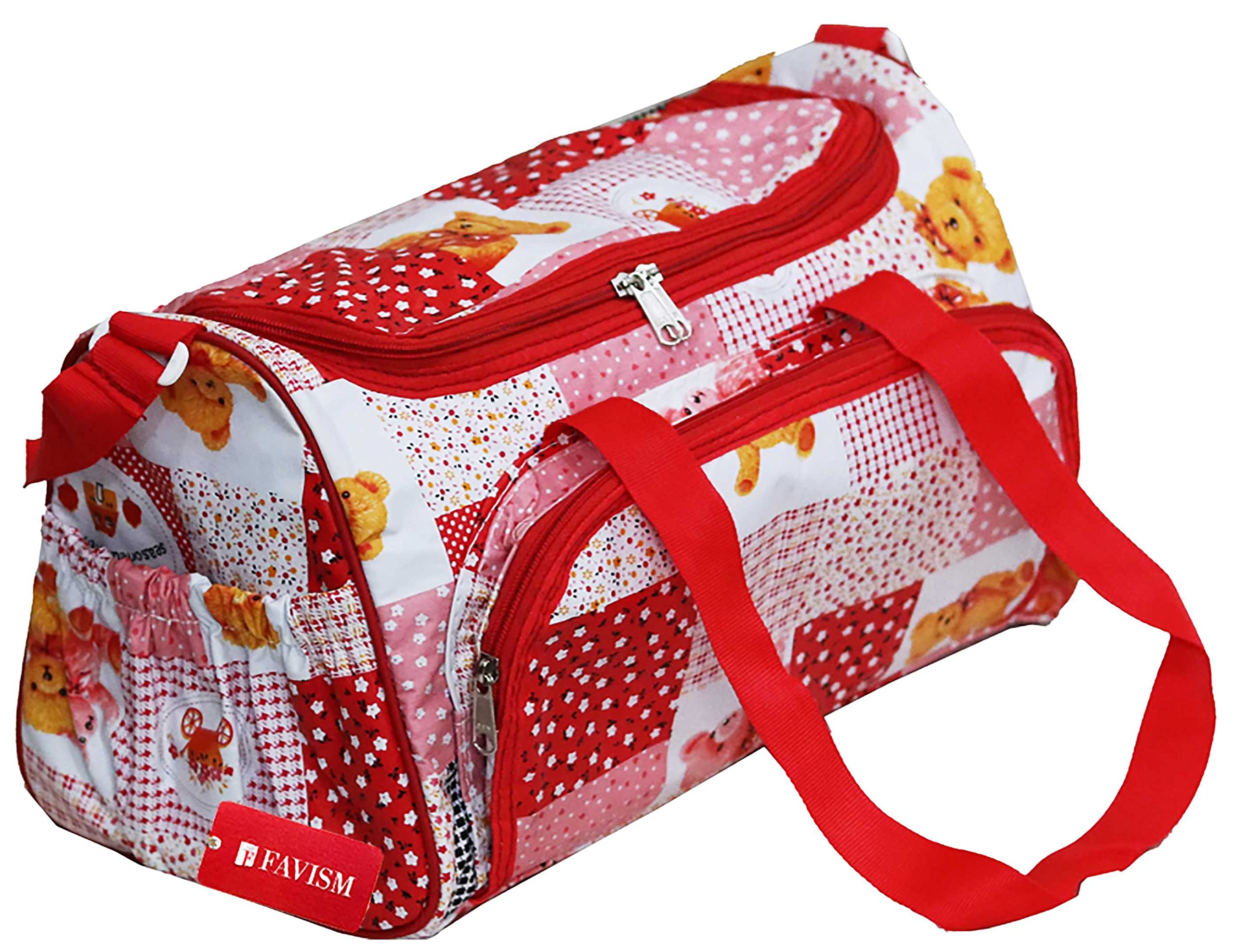 Annapurna Sales Baby Diaper Bag with Bottle Warmers and Baby Diaper Bag for Mother � Red (Unisex)-picture-21