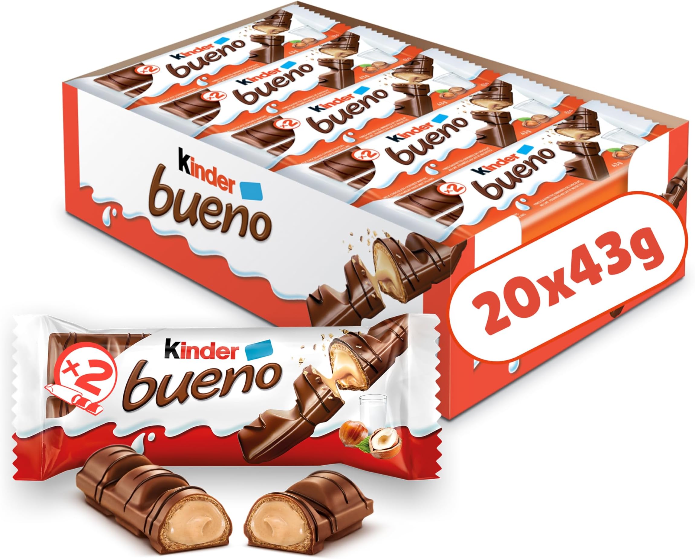 Bueno 20pk (43g per pack)