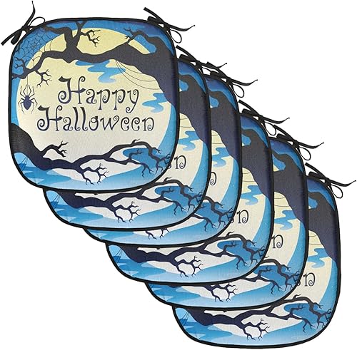 Miniatura 123 de Lunarable Cojín retro para silla, mujer con cabello, letrero de victoria con burbujas de discurso, inspirado en arte pop, acolchado de asiento para