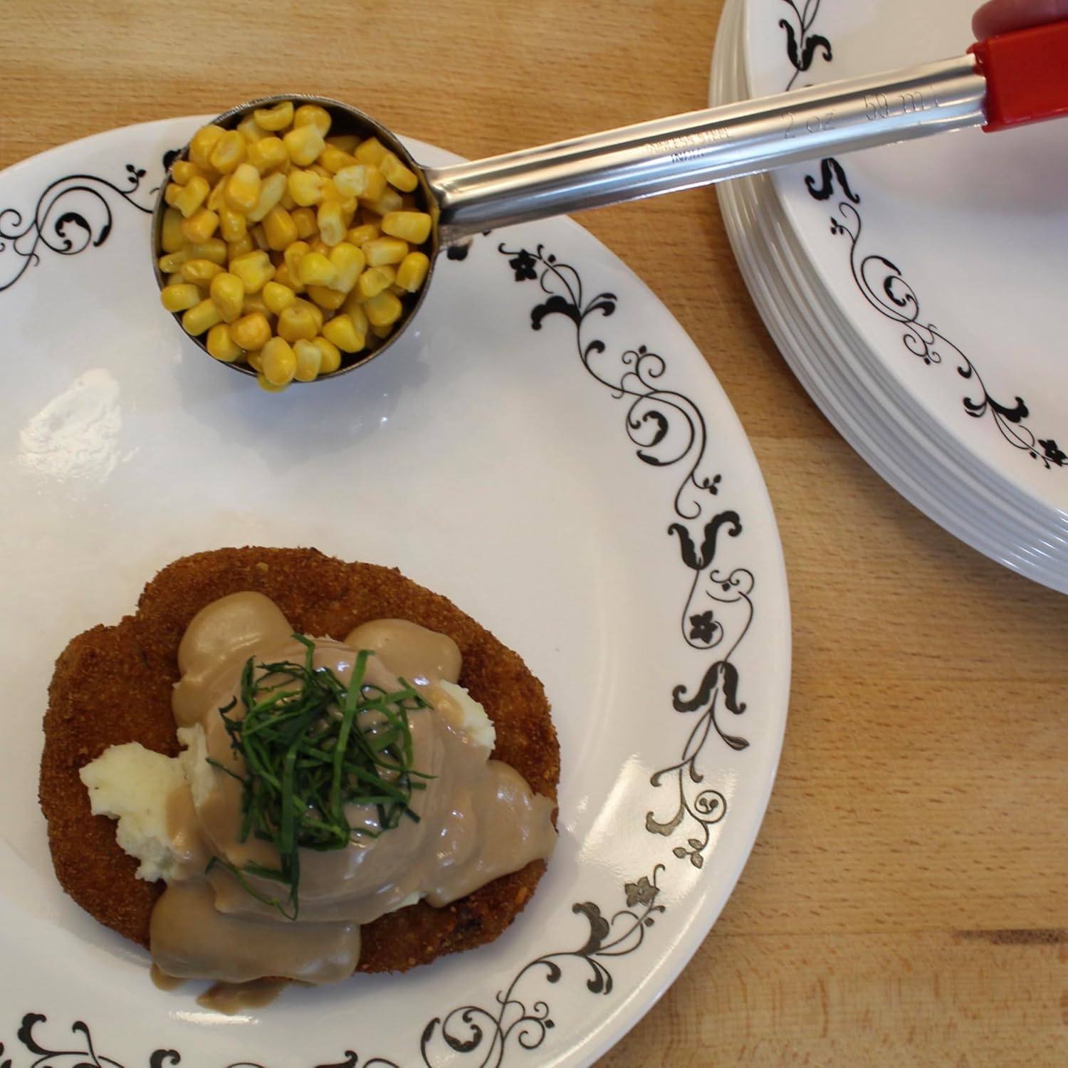 2 Ounce Solid Stainless Steel Portion Control Ladle Spoon for Measuring and Serving; Commercial Grade Serving Scoops [Pack of 12]