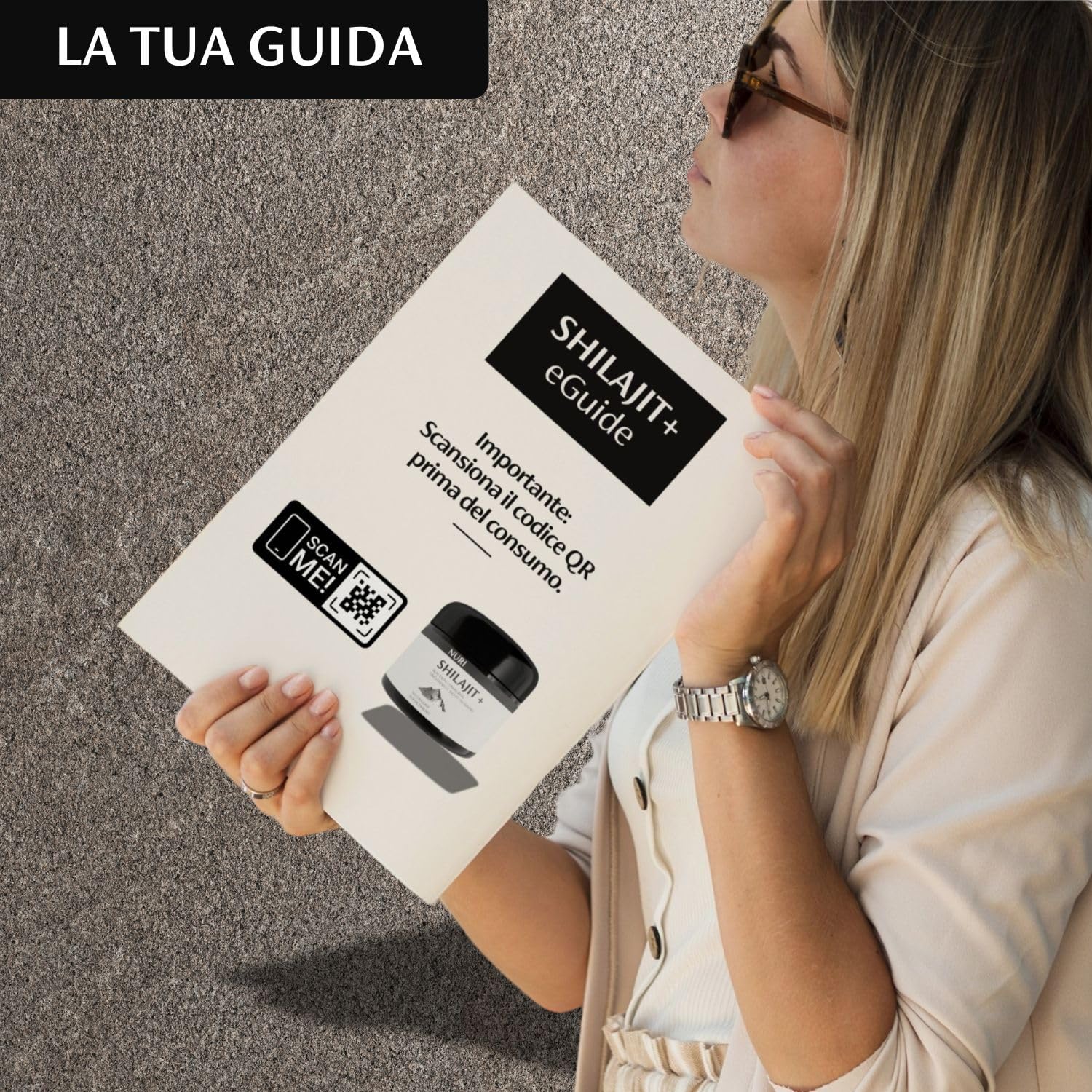 NUOVO su Amazon.it | NURI - Puro Resina di Shilajit dell'Himalaya Biologico Integratore Alimentare | 50 Grammi | Autentico e Naturale | Contiene Acido Fulvico e Oligoelementi