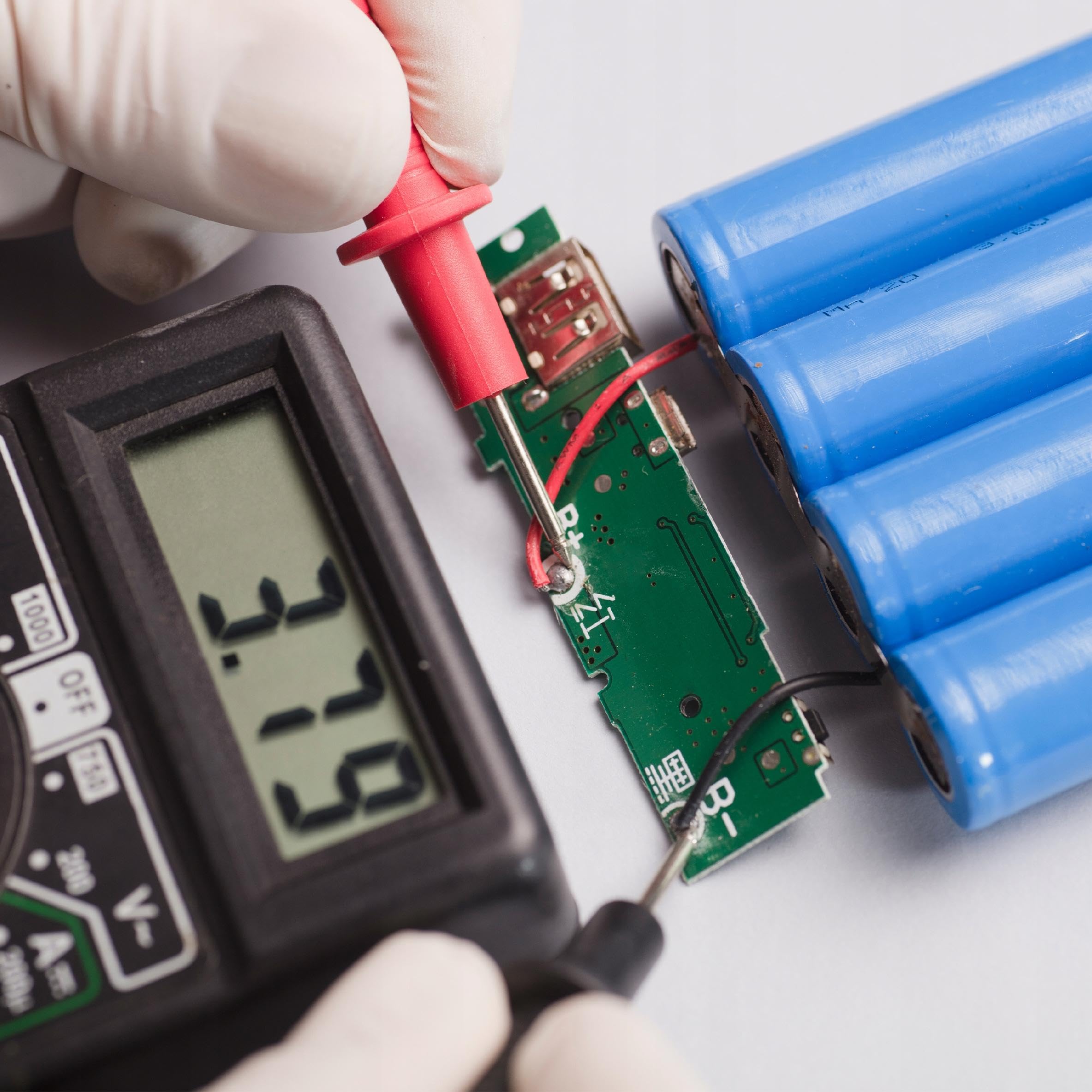 Batteria Litio-Ione 1500 mAh 3,7V – Senza PCM, Ø18,25 mm x 65,25 mm | Alta Capacità, Compatta, Facile da Installare | Alimentazione per Elettronica Portatile