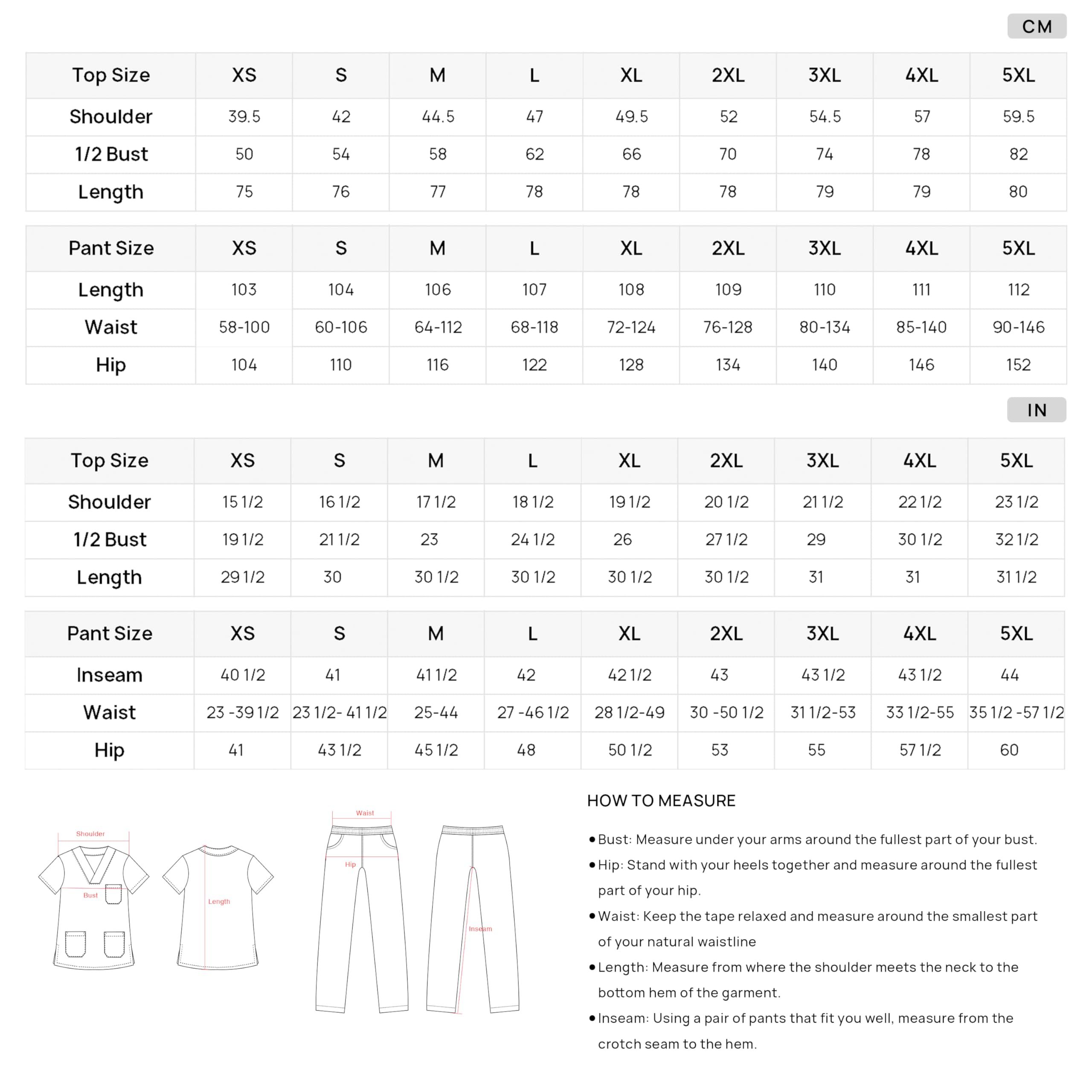 MISEMIYA - Unisex-Uniform-Set – Medizinische Uniform mit Oberteil und Hose Medizinische Uniformen 817-8312 - 2