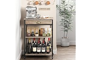 X-cosrack Coffee Bar Cart: The Perfect Addition to Your Morning Routine