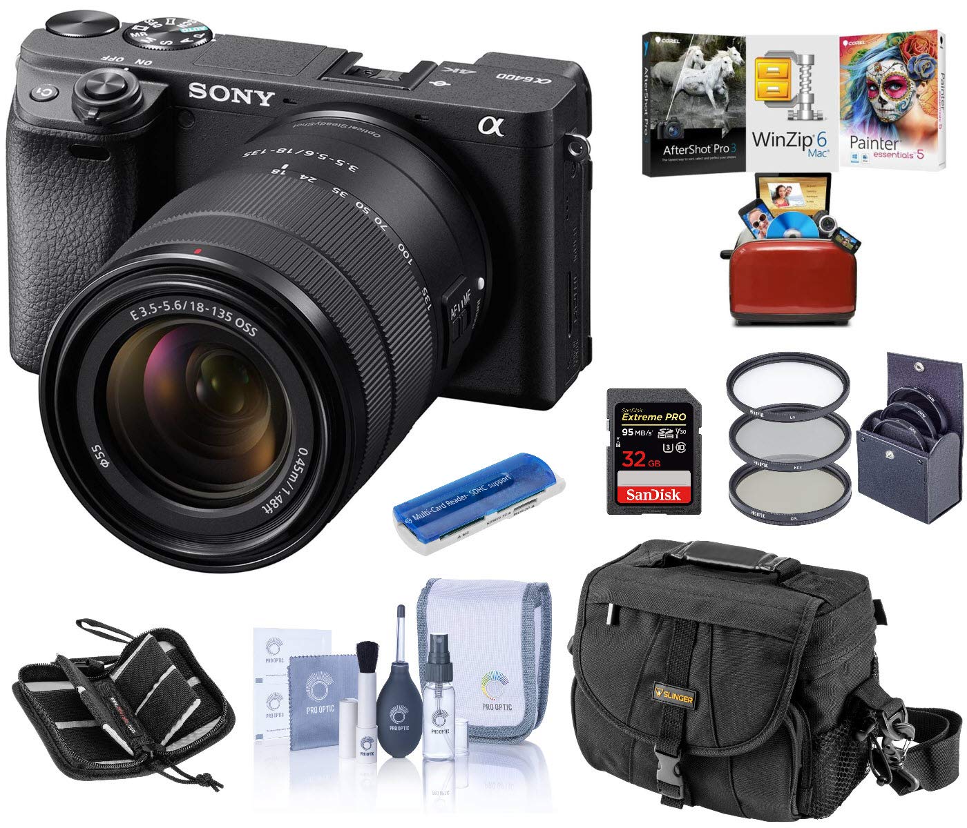 Buy Sony Alpha a6400 Mirrorless Digital Camera with 18135mm f/3.55.6