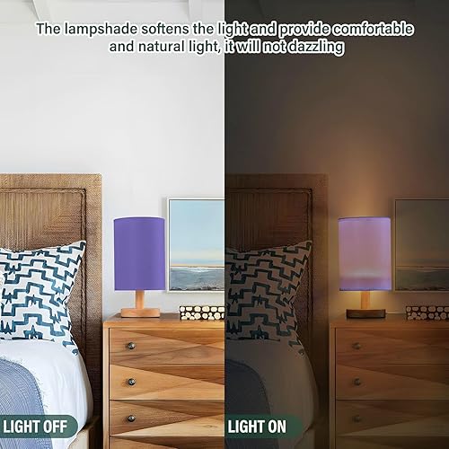 Miniatura 5 de Reading Lamp Room Table Lamp Creative Slateblue Table Lamp for Girls Office lamparas para habitacion modernas