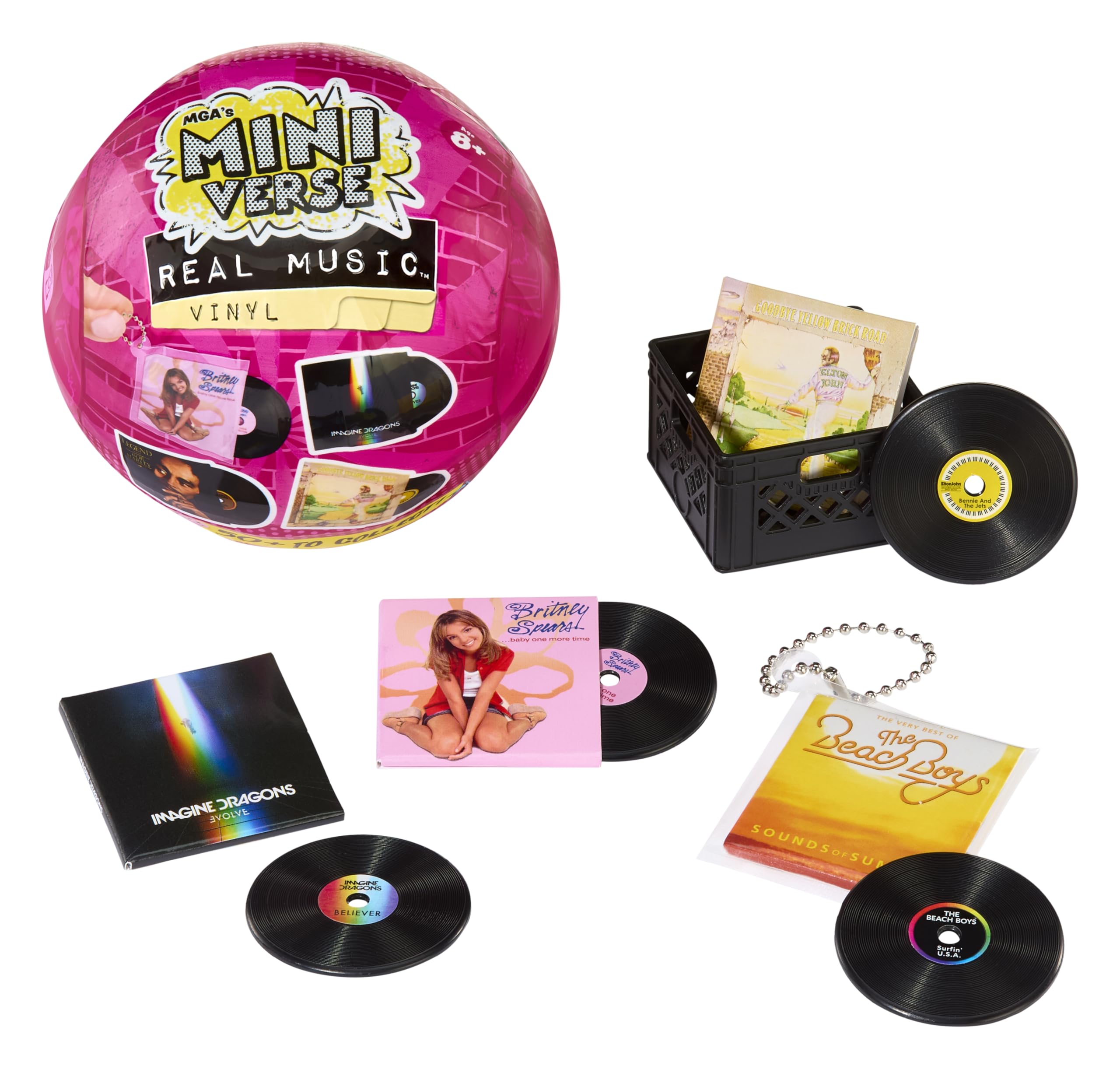 Amazon.com: MGA's Miniverse Real Music Vinyl Mystery Blind