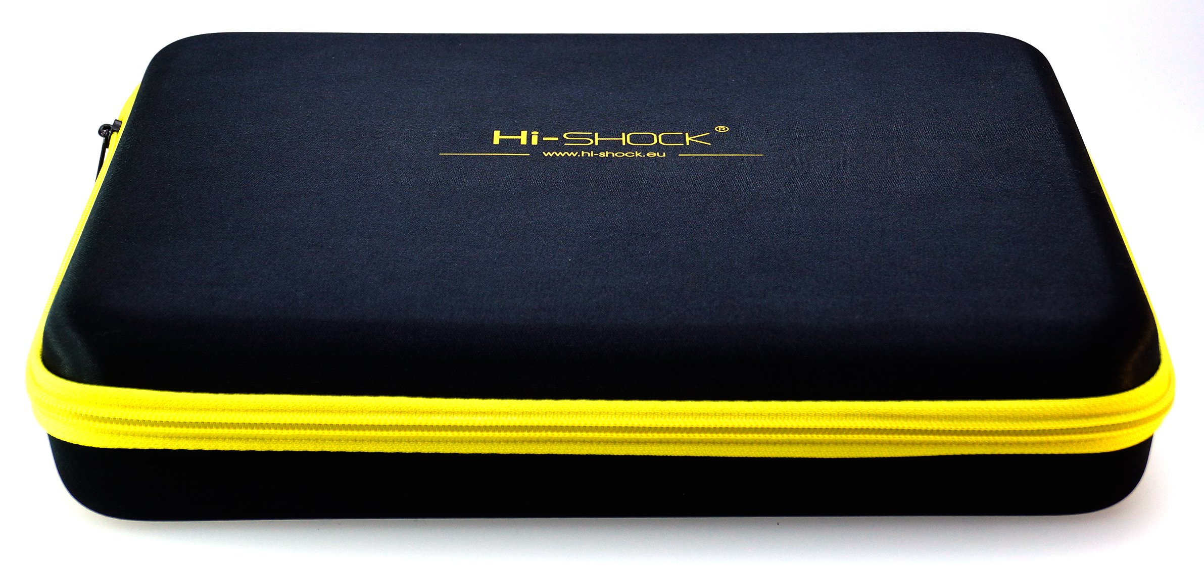 4x Hi-Shock DLP Link "Blue Heaven" occhiali 3d attivi per tutti DLP HD/UHD proiettori proiettore Acer, BenQ, Optoma, NEC, SIM2, Viewsonic, INFOCUS, LG, JmGO, Philips, Wolf Cinema | 96-200 Hz