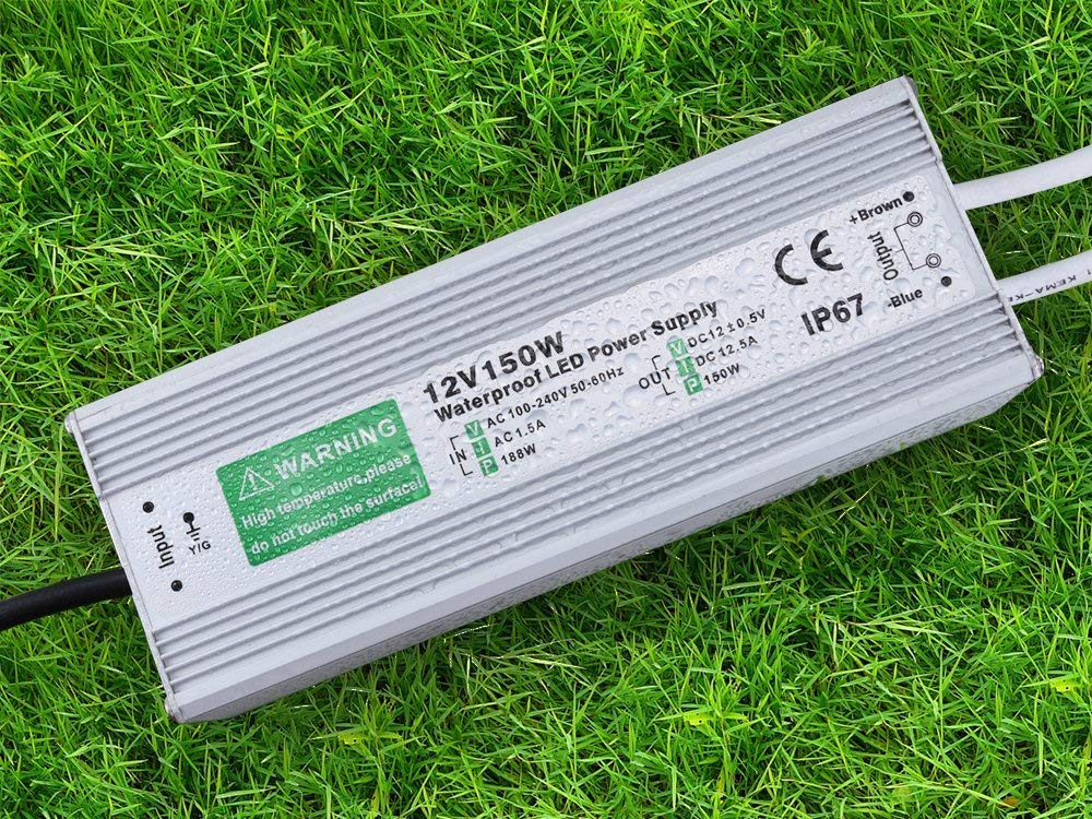 DC 12 V AC 90-265 V 50 Watt Ingresso LED Trasformatore Alimentatore Impermeabile IP67 LED Driver In Alloggiamento In Lega Di Alluminio Adatto Per Striscia LED, Modulo LED E Luci DC Per - Foto 12