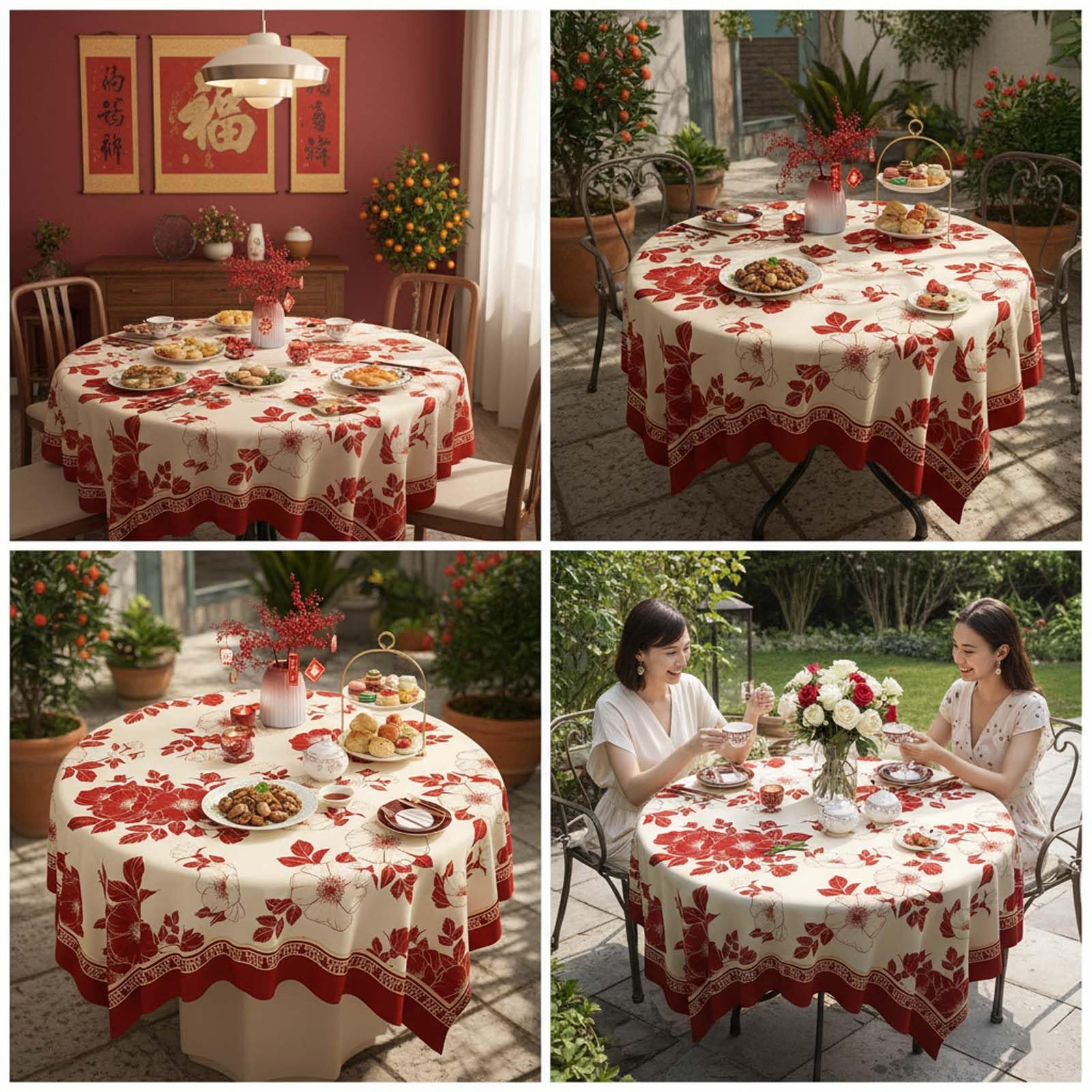 Mantel Rectangular Impermeable De PVC, Mantel Lavable Antimanchas Y Protector De Mesa para Cocina Comedor Jardín Terraza, Resistente Al Agua Y Al Aceite, Suave Y Reutilizable (A 140x220cm)