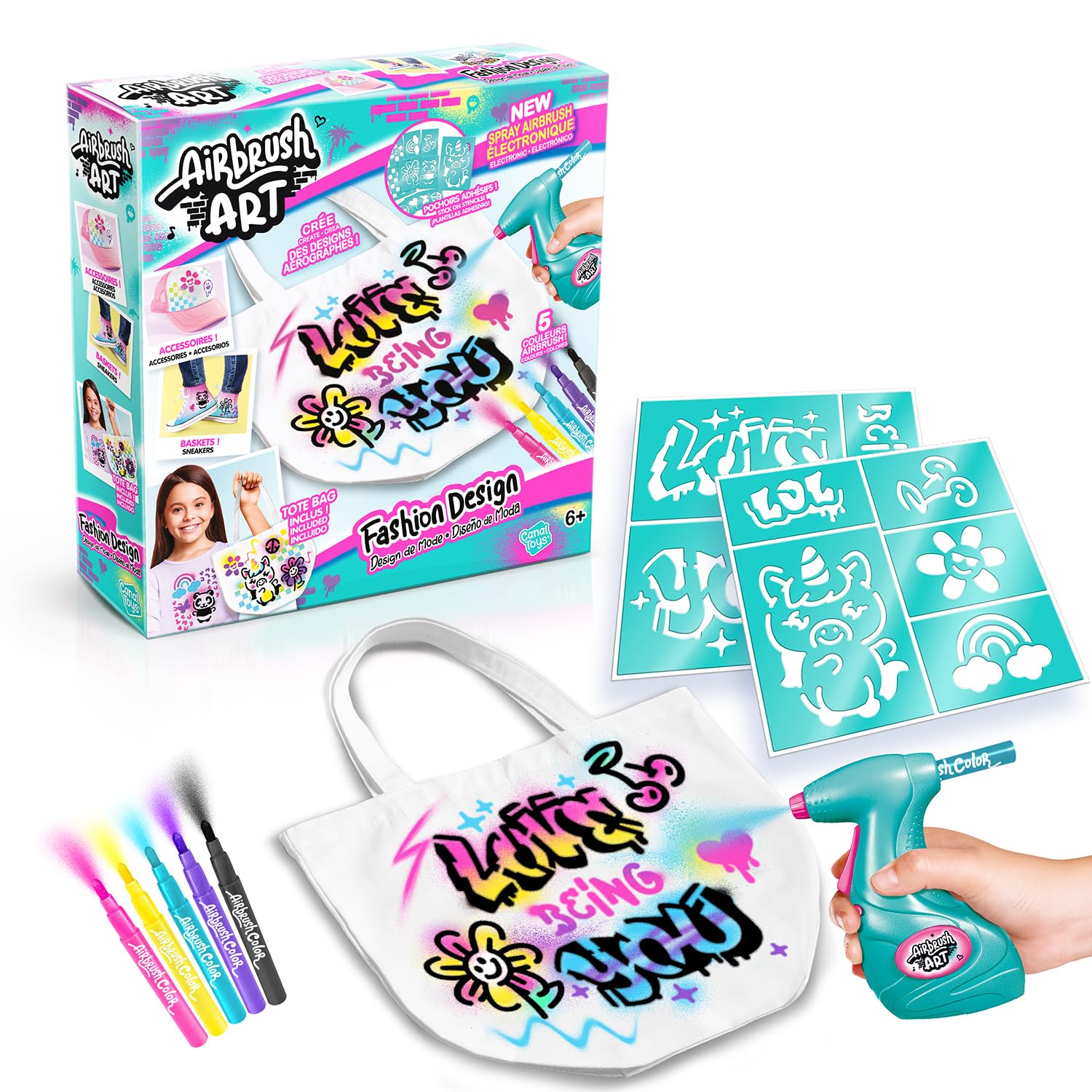 Canal Toys Airbrush-Mode-Design-Set