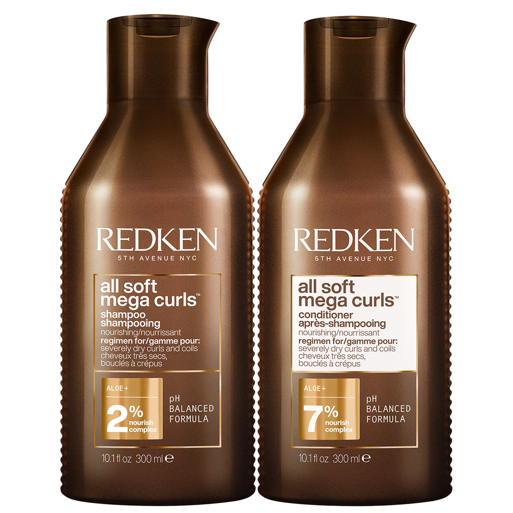 Redken DUO All Soft Mega Curl Shampoo 300ml & All Soft Mega Curl Conditioner 300ml