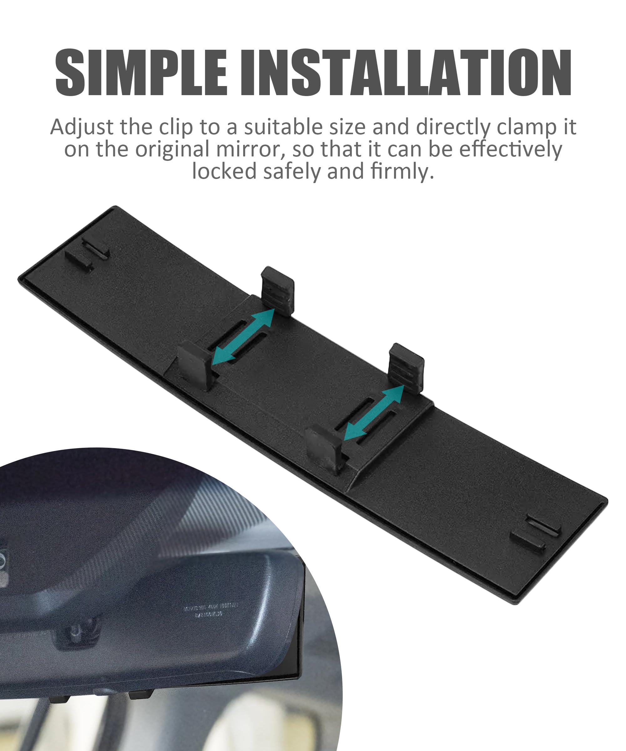 Auto Rückspiegel Abdeckung Bling - Universelle Spiegelabdeckung Aus Polyester