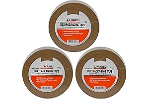 Versatile Brown Paper Tape for Effortless Packing and Storage