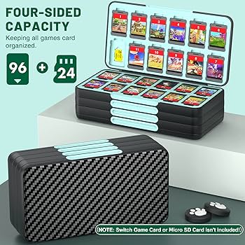 Amazon.com: CYKOARMOR Game Card Case Holder for Nitendo Switch