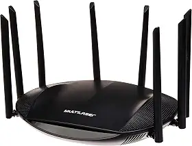 Roteador Multilaser Gigabit Ac2600 8 Antenas - RE016