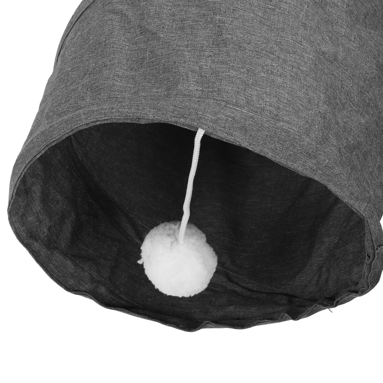 Tunnel de Jeu pour Chat, Tunnel pour Chat Pliable et Sûr à 3 Voies avec Ouverture de Lucarne pour l'exercice Quotidien des Chats